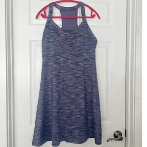 MPG Mondetta Sporty Tank Dress Shades of Purple Padded Tank A-Frame Size Large